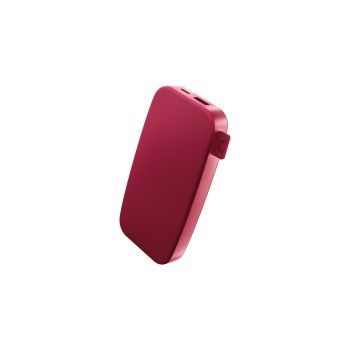 Fresh 'n Rebel Powerbank 12000mAh USB-C, Ultra Fast Charge & 20W PD,Berry Red