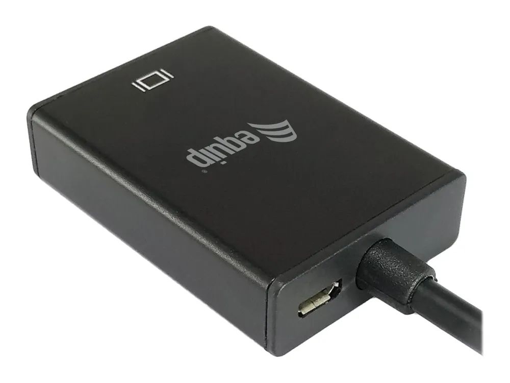 Equip Life - Videoadapter - HD-15 (VGA), mini-phone stereo 3.5 mm, USB (nur Strom)