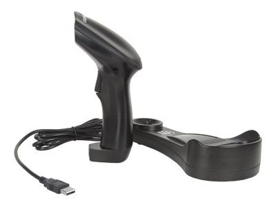 Manhattan Wireless Linear Handheld CCD Barcode Scanner, Bluetooth, 500mm Scan Depth, up to 80m effective range (line of sight)