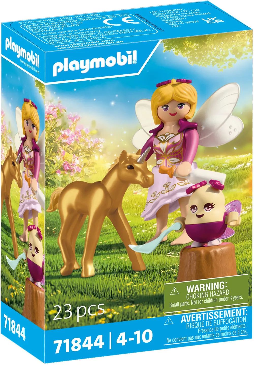 PLAYMOBIL 71844 Magic Unicorns Goldenes Einhornfohlen mit Fee
