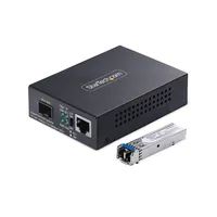 StarTech.com SM LC Fiber Media Converter 20km - Converter - Glasfaser (LWL)