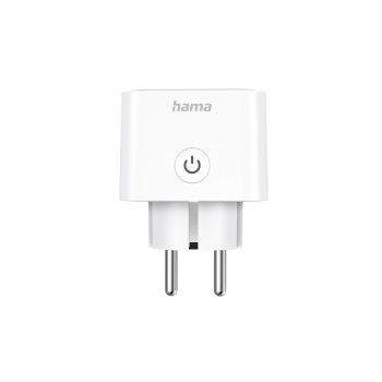 Hama Smarte WLAN-Steckdose, Matter, sprach-/appgesteuert, Strommessgerät, 3.680W