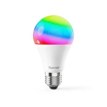 Hama Smarte Lampe E27, 9W, LED, Matter, Globe, RGBW, dimmbar, mit App