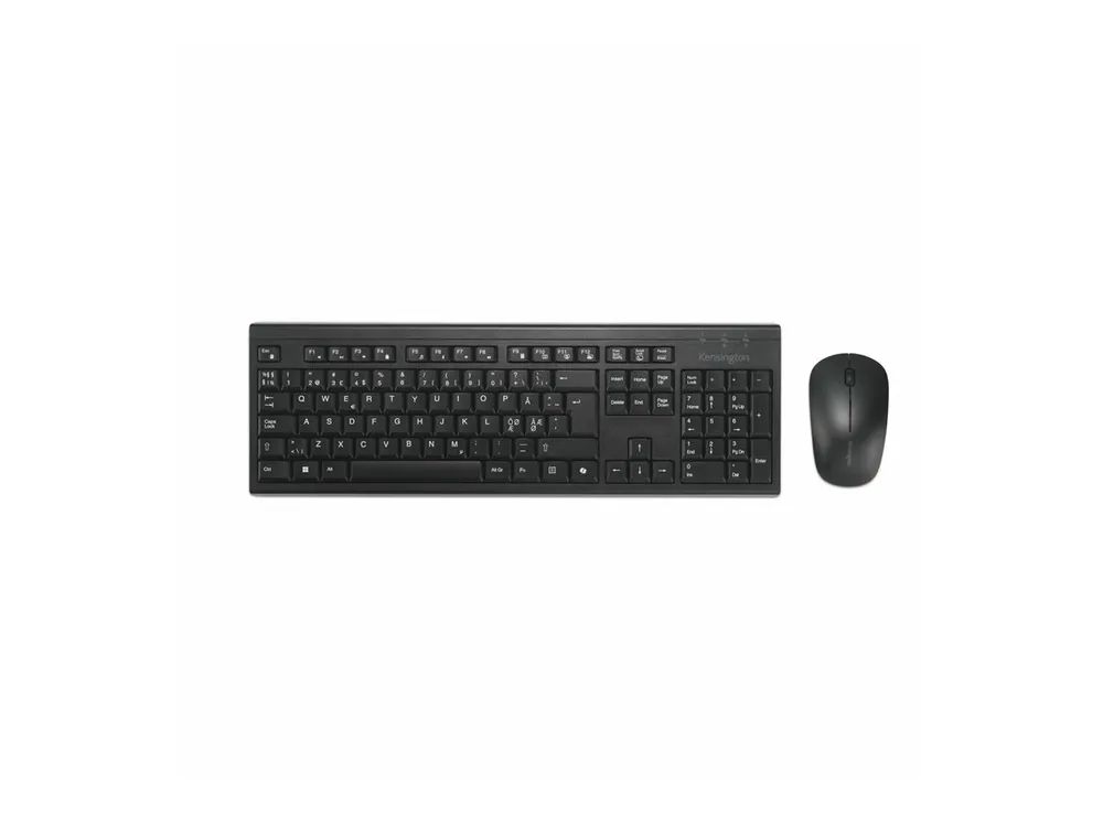 Kensington KM270 EQ - Tastatur-und-Maus-Set Nordisch