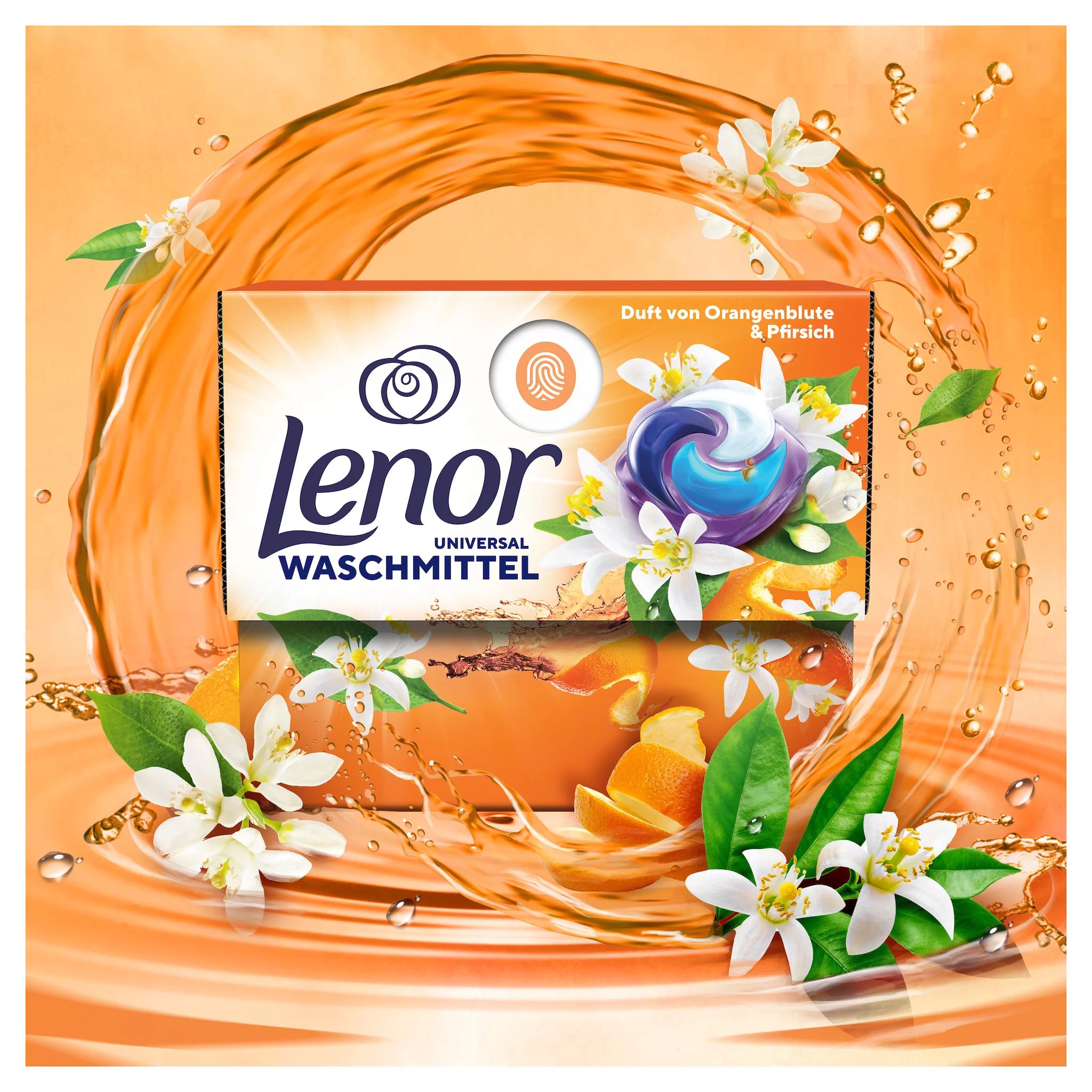 Lenor All-in-1 Pods Orangenblüte & Pfirsich - 30WL