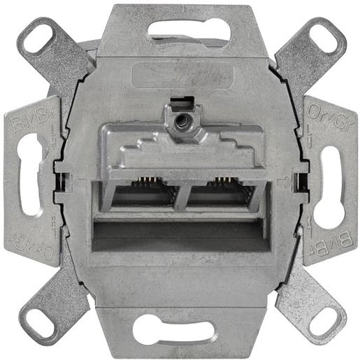 Rutenbeck DATENDOSE KAT6A 2XRJ45 OHNE ZP / RUTENB N136104070 KOMPAKT N136 104 070