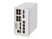 Alcatel Lucent OmniSwitch 6465-P12 - Switch - managed - 8 x 1000Base-T (4 PoE+, 4 High PoE)