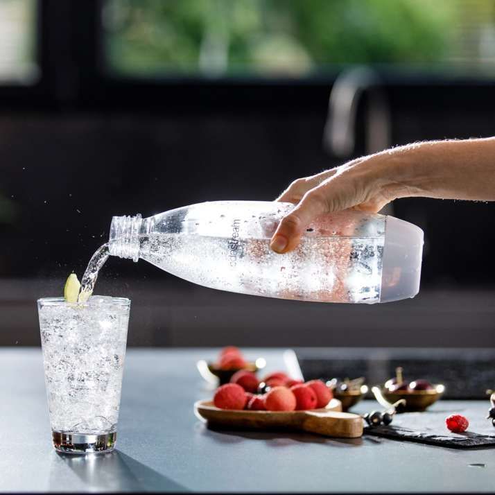 SodaStream Terra Wassersprudler Vorteilspack, Weiß