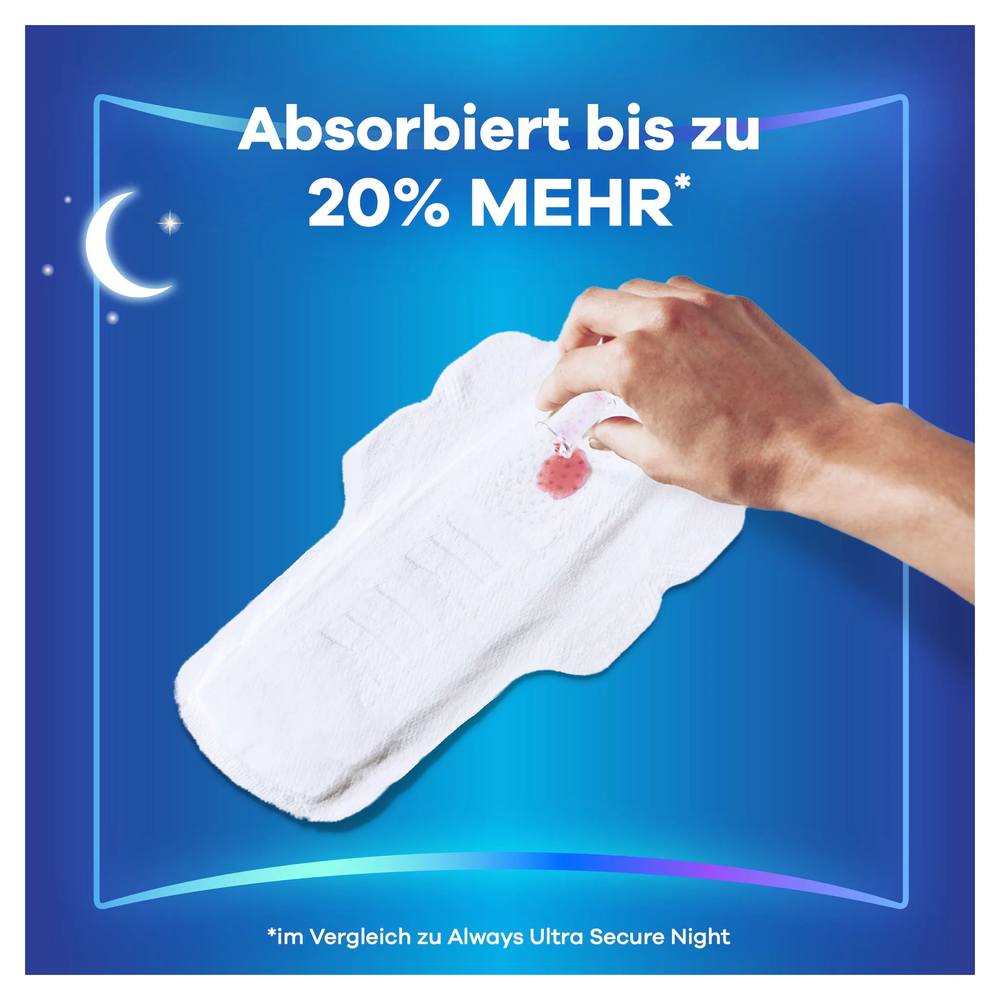 always Binde Infinity FlexProtect Night Extra mit Flügeln 9