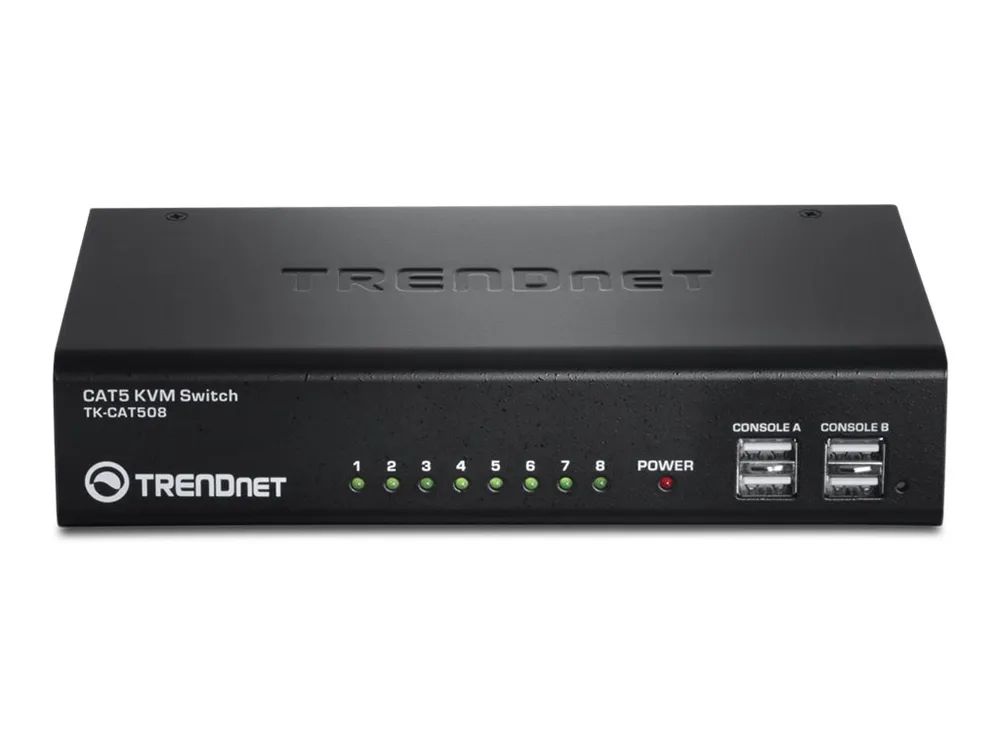 TRENDnet TK CAT508 - KVM-Switch - 8 x KVM port(s)