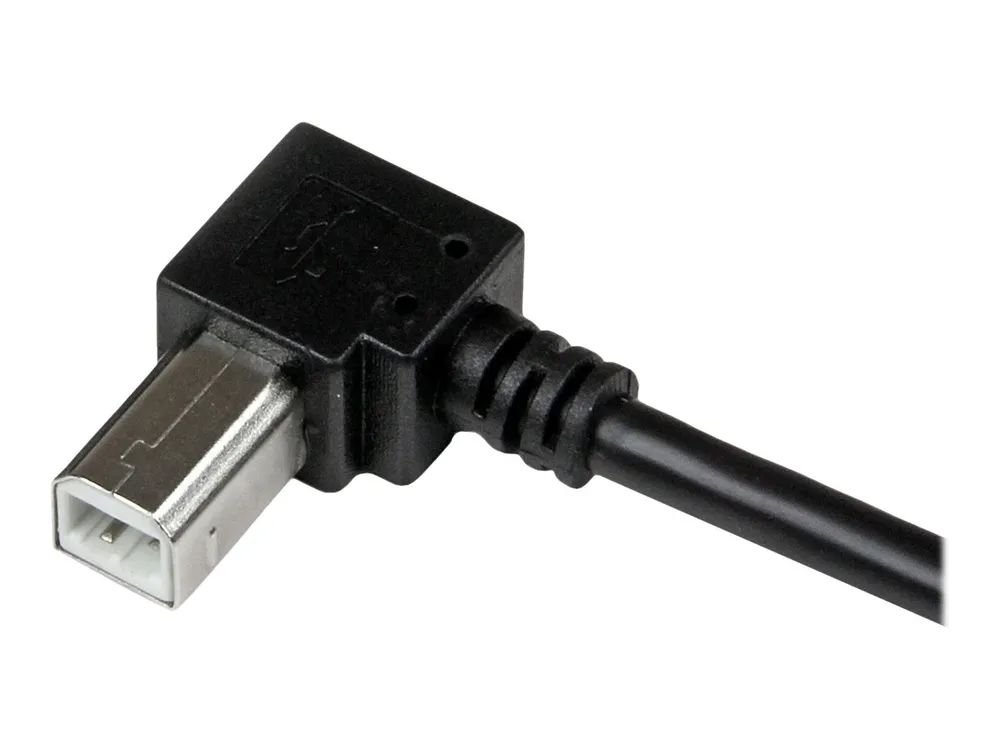 StarTech.com 2m USB 2.0 A auf B Kabel rechts gewinkelt - St/St - USB Druckerkabel - USB-Kabel - USB Typ B (M)