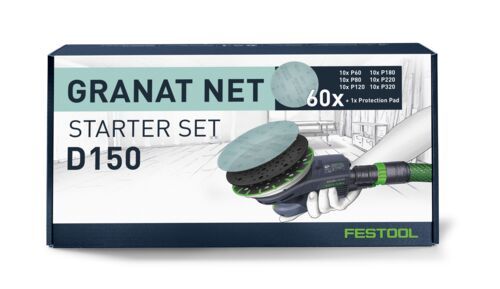 Festool Netzschleifmittel Granat Net D150 GR NET-Set