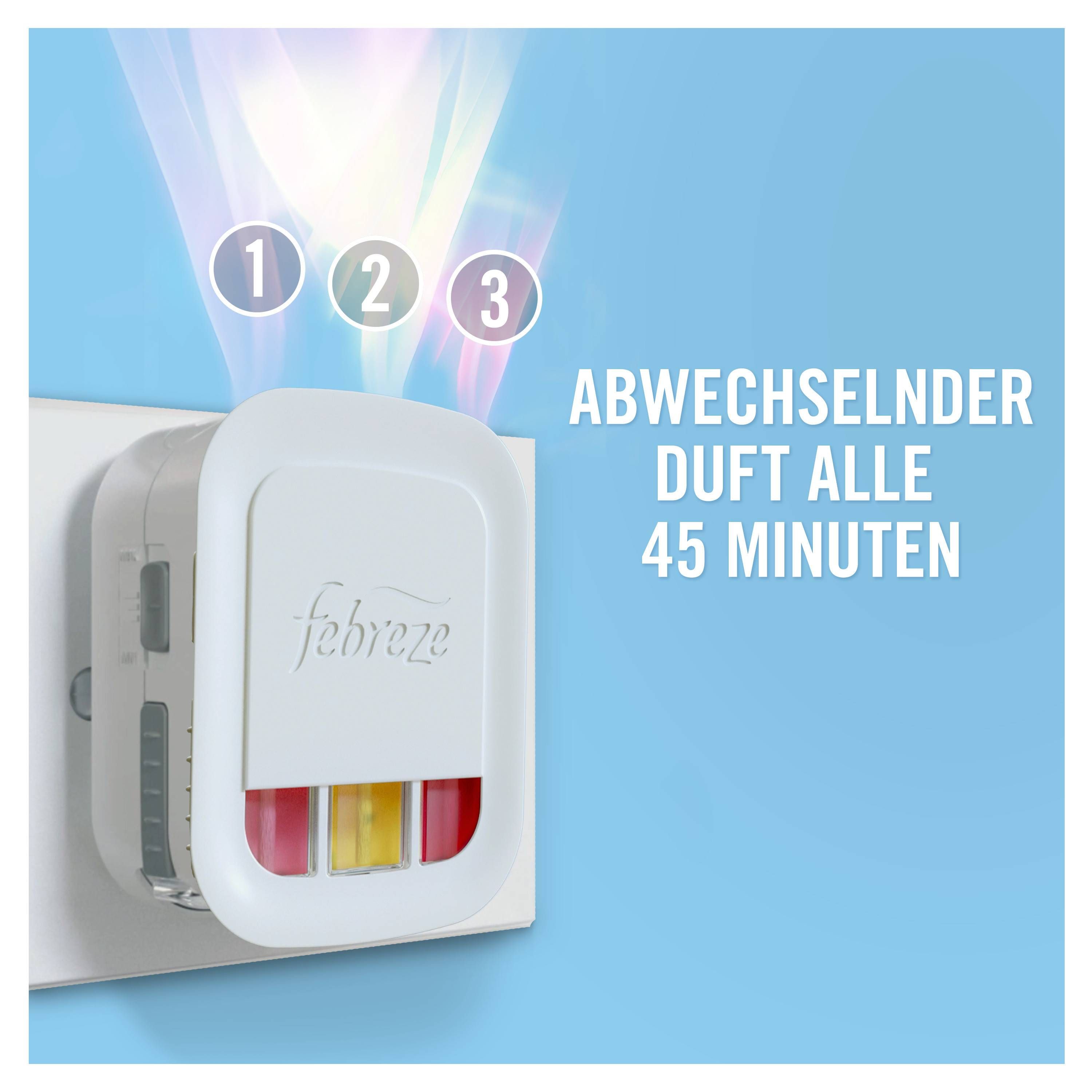 Febreze 3Volution Duftstecker 4er Nachfüller 