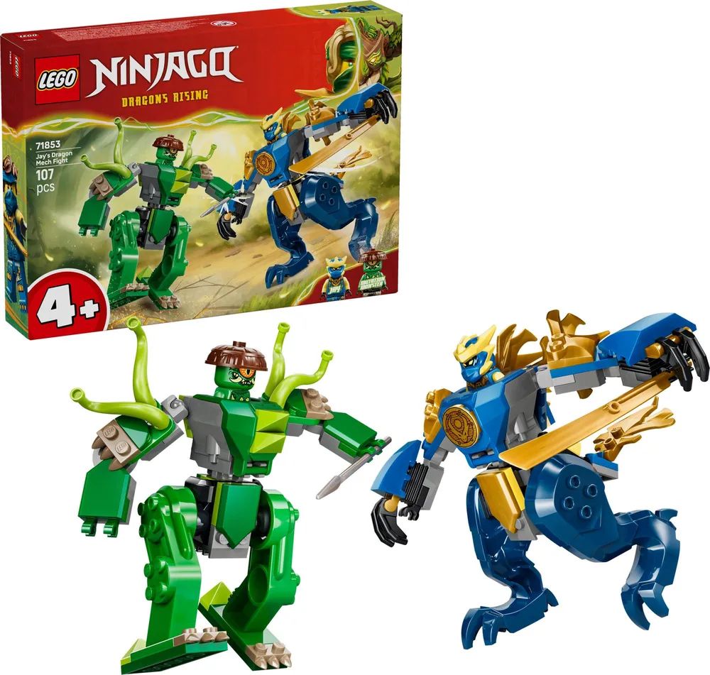 LEGO 71853 Ninjago Duell mit Jays Drachen-Mech