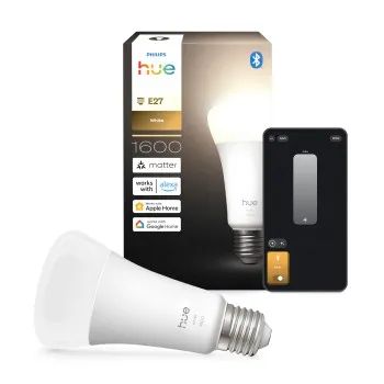 Philips Hue LED-Lampe "White", E27, A67, 1600