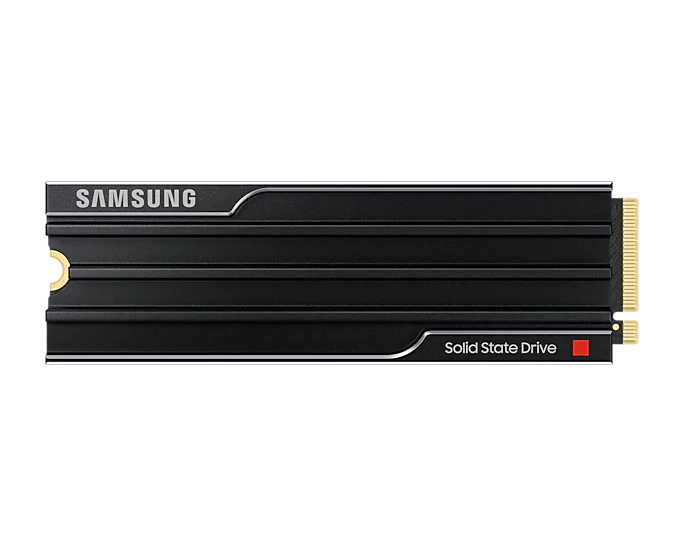 Samsung 9100 PRO MZ-VAP1T0 - SSD - verschlüsselt - 1 TB - mit Kühlkörper - intern - M.2 2280 - PCI Express 5.0 x4 (NVMe)