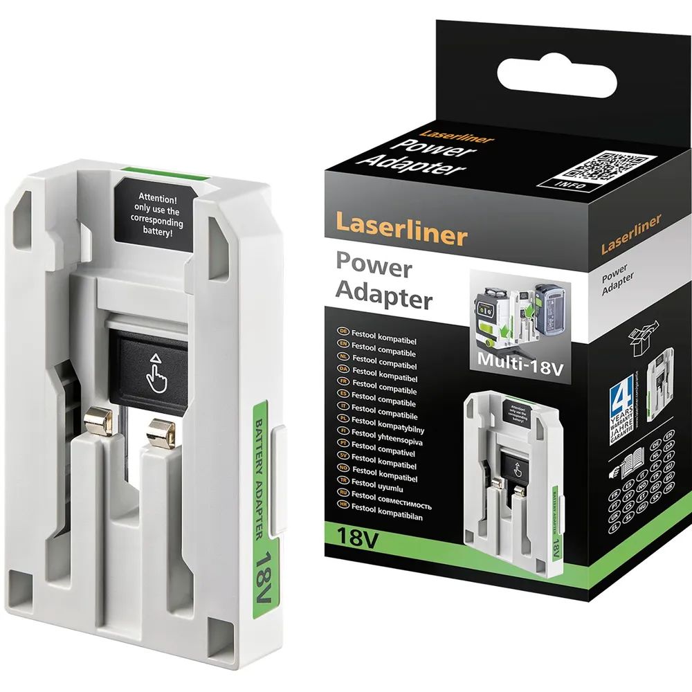 LASERLINER PowerAdapter für Festool 18V Akkusystem