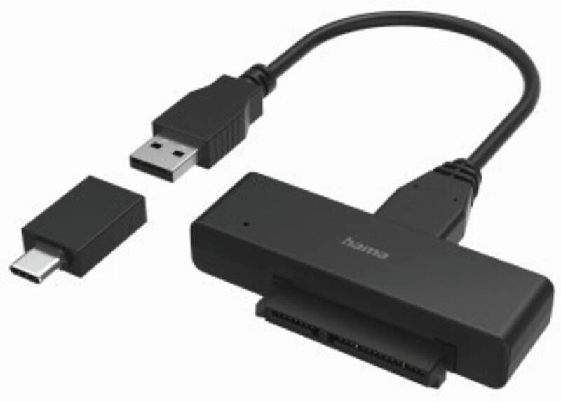 Hama 200761 USB-Festplattenadapter für 2,5+3,5