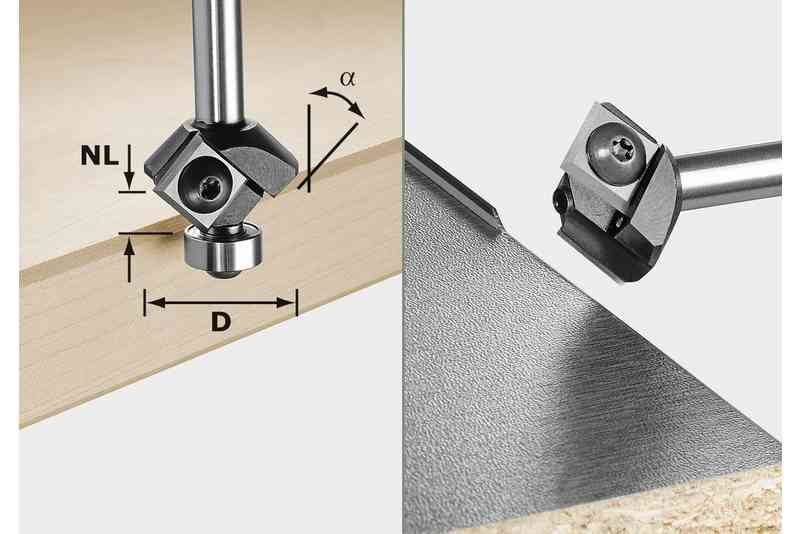 Festool S8 HW 45° D27 12x12 KL