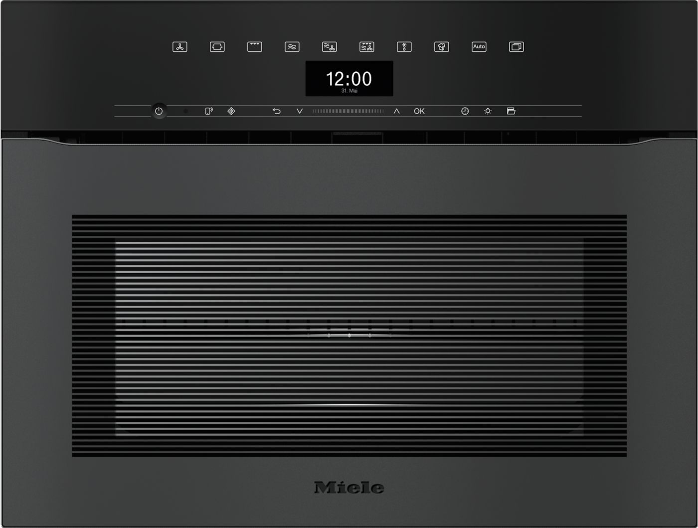 Miele Kompakt-Backofen H 7440 BMX OBSW/MATT, 125 Gala Ed