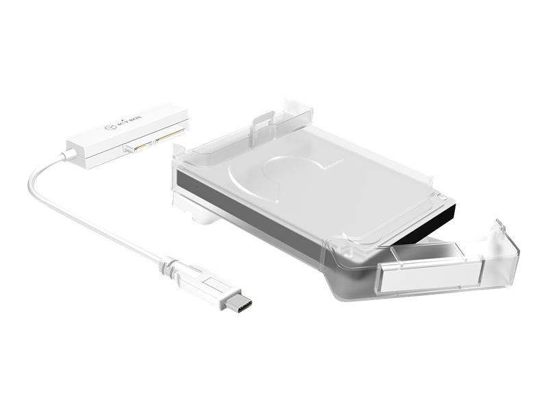 ICY BOX IB-AC703-C - Speichergehäuse mit Datenanzeige, Netzanzeige, EasySwap Mechanism - 2.5" (6.4 cm)
