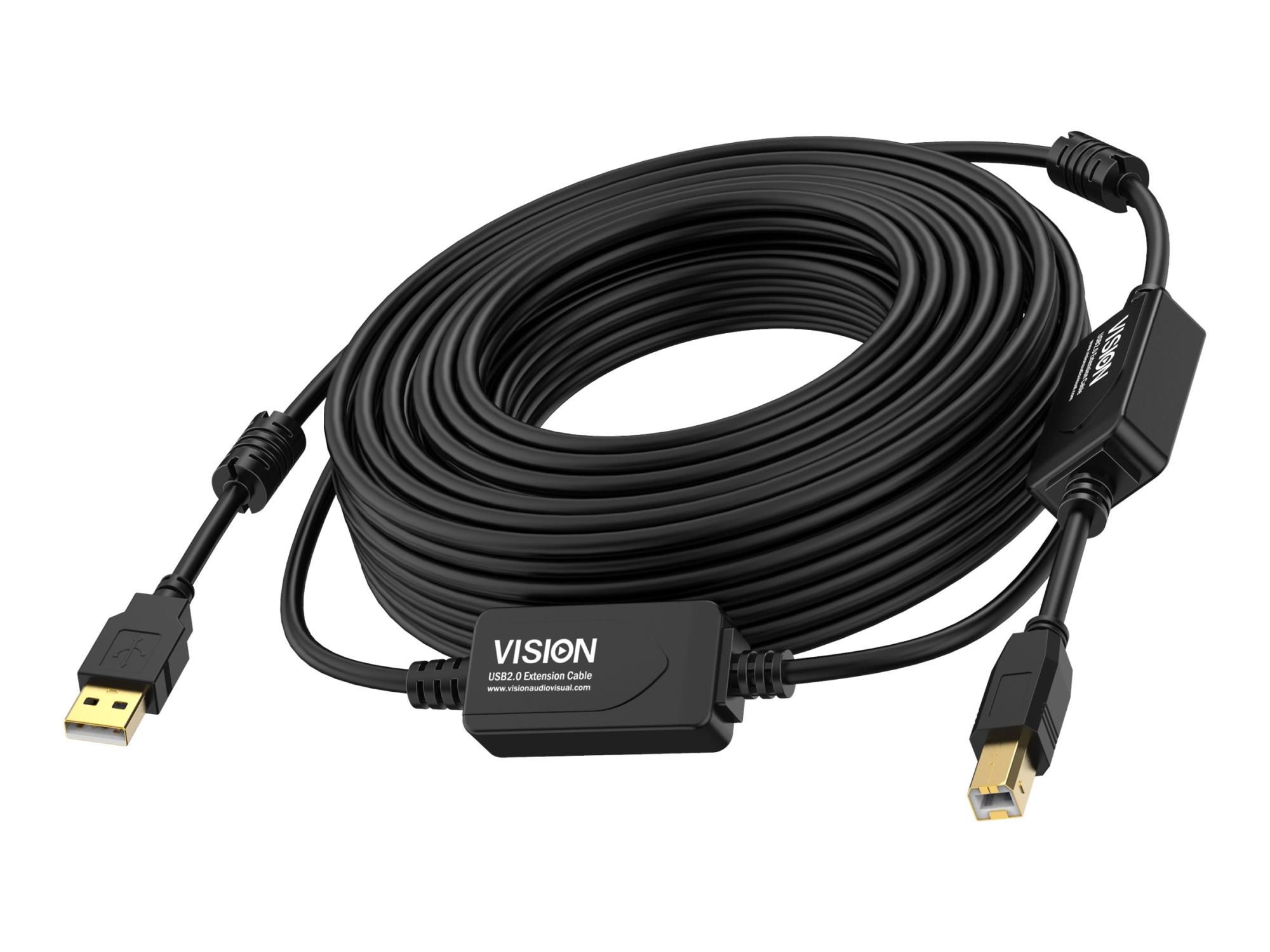 Vision USB-Kabel - USB (M) zu USB Typ B (M)