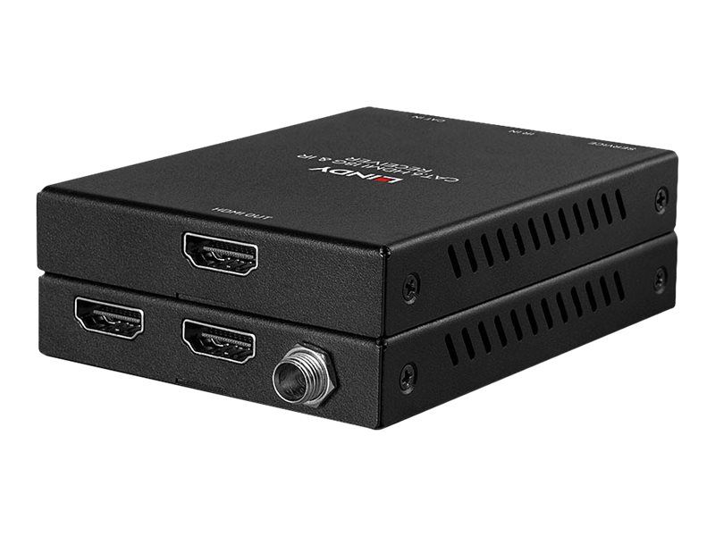 Lindy Cat.6 HDMI 18G & IR Extender with PoC & Loop Out