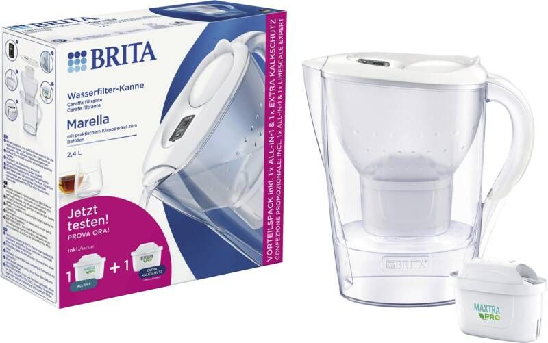Brita Marella Inkl. 1 MAXTRA PRO ALL-IN-1 und 1 EXTRA KALKSCHUTZ