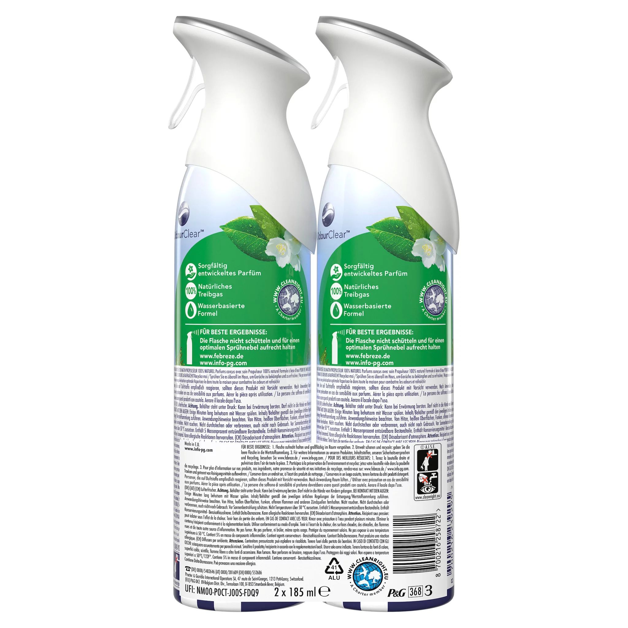 Febreze Lufterfrischer Frühlingserwachen Duo 2x185ml