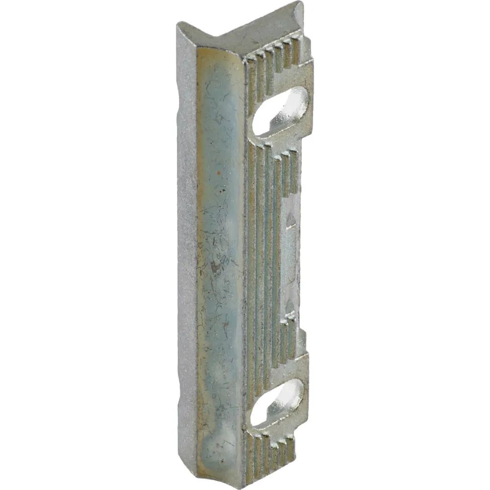 EffEff Aufschraubstück Serie 118 FaFix, 45 x 12,4 x 7,9 mm, Stahl verzinkt