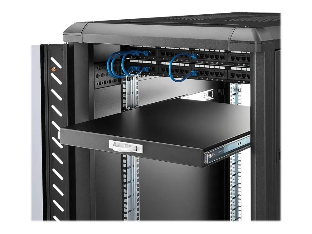 StarTech.com Ausziehbarer Fachboden für 19 Serverschrank