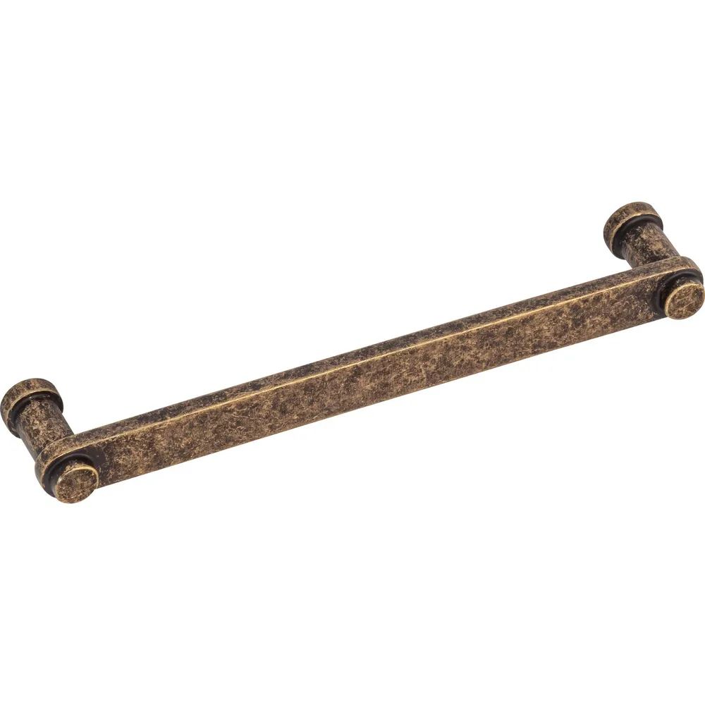 Furnipart Möbelgriff Pillar Breite 175 mm, Zinkdruckguss Messing antik