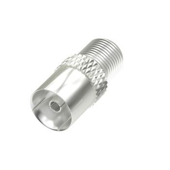 Hama SAT-Adapter, F-Kupplung - Koax-Kupplung
