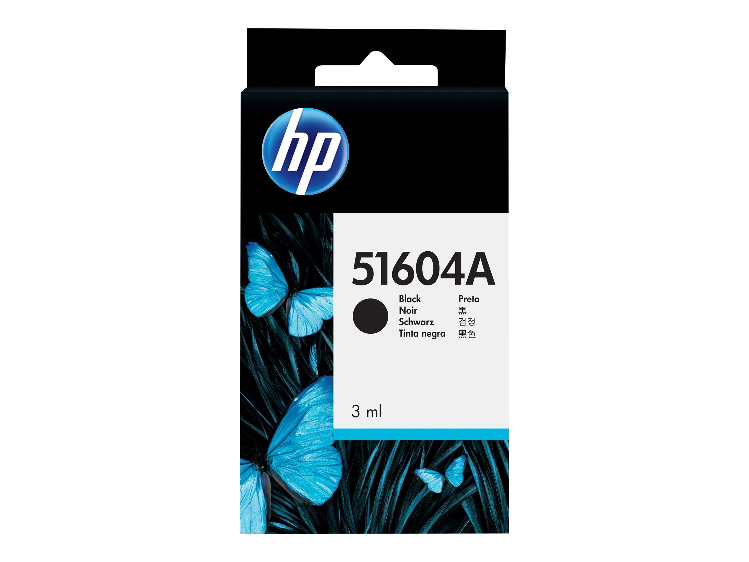 HP 3 ml - Schwarz - original - Tintenpatrone