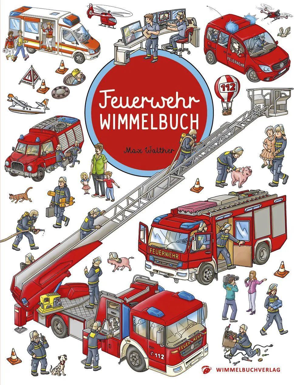 Adrian & Wimmelbuchverlag GmbH Feuerwehr - Wimmelbuch
