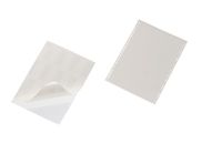 Durable POCKETFIX - Selbstklebende Tasche - für A5 - durchsichtig (Packung mit 25)