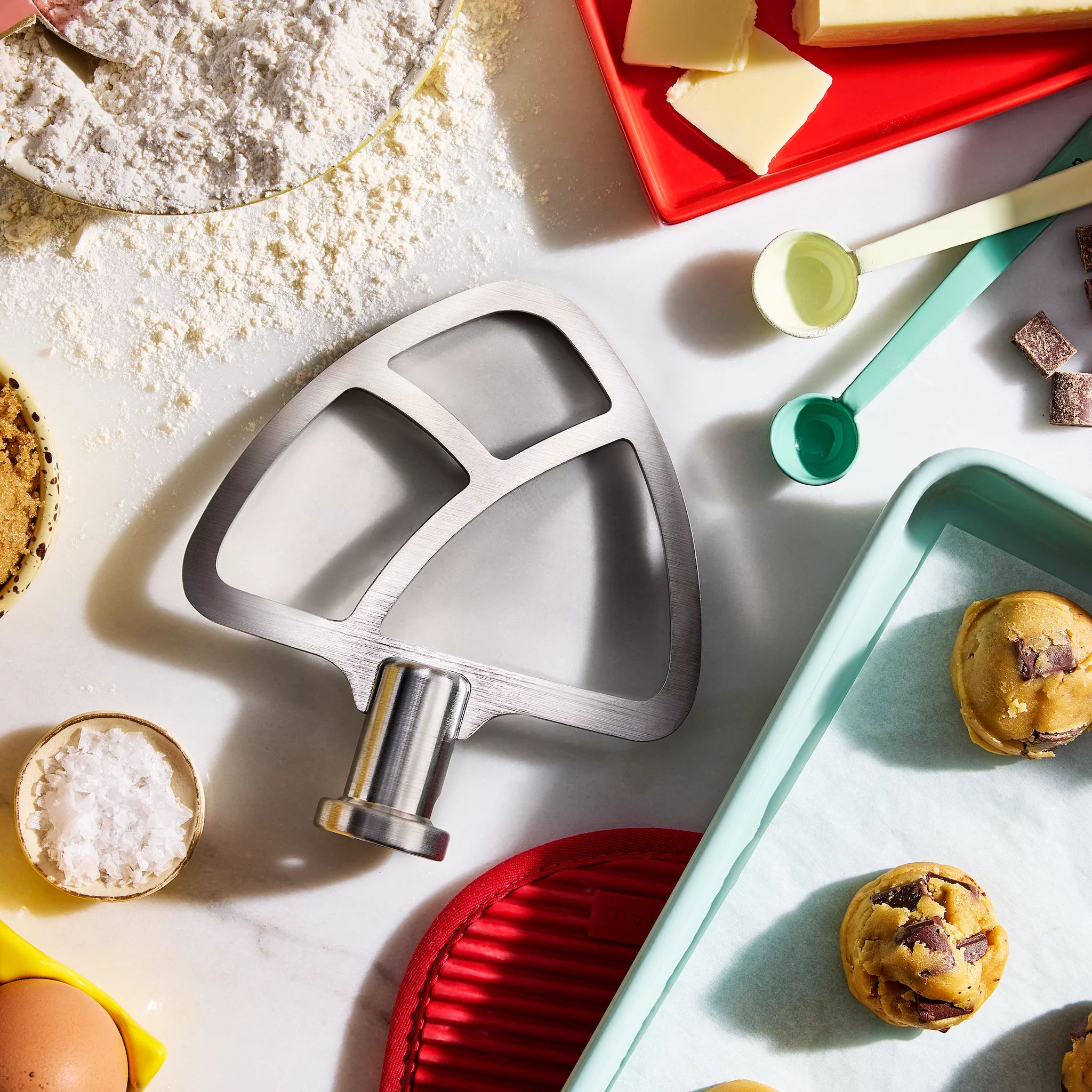 KitchenAid 3-teiliges Zubehörset aus Edelstahl