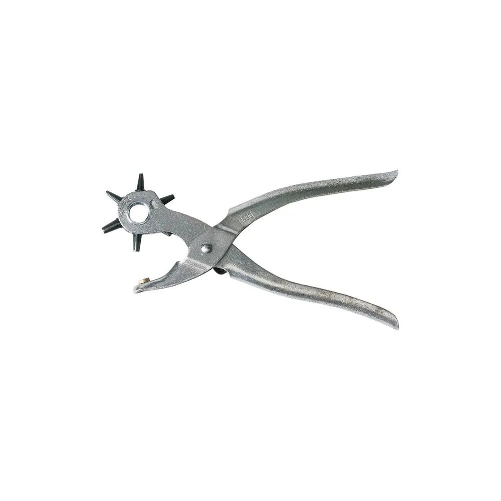 Dönges GmbH & Co.KG  Revolverlochzange vernickelt mit sechs Pfeifen 220 mm