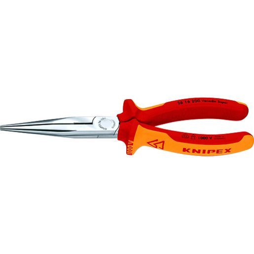 Knipex M. SCHNEIDE VDE 200MM / KNIPEX FLACHRUNDZANGE 26 16 200