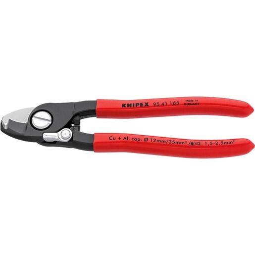 Knipex MIT ABISOLIERFUNKTION 165 MM / KNIPEX KABELSCHERE 95 41 165