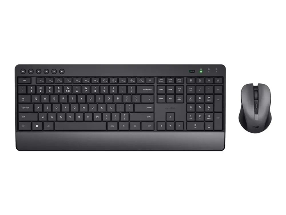 Trust Trezo Comfort - Tastatur-und-Maus-Set