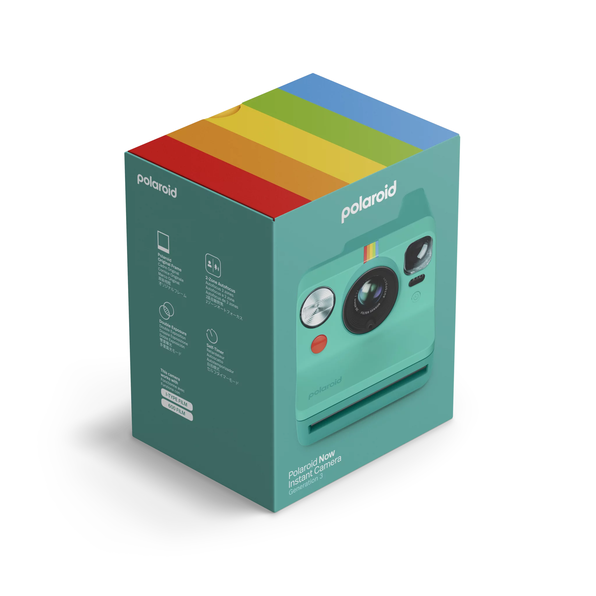 Polaroid NOW PLUS GEN 3 TEAL