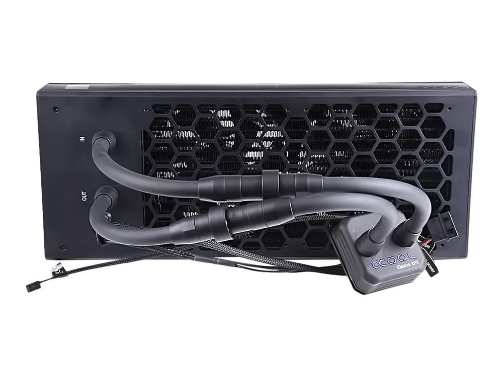 Alphacool Eisbaer Extreme liquid CPU cooler 280 - Black Edition - Prozessor-Flüssigkeitskühlsystem - (für: Socket 940, LGA775, LGA1156, AM2, AM2+, LGA1366, AM3, G34, LGA1155, AM3+, LGA2011, FM1, FM2, LGA1150, FM2+, LGA2011-3, LGA1151, AM4, LGA2066, T