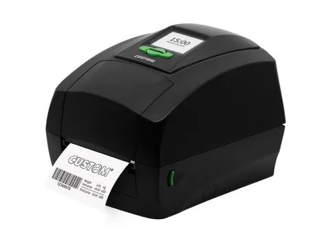 Custom D4 202 - Direkt Wärme/Wärmeübertragung - POS-Drucker - 203 x 203 DPI - 5 ips - 0.06 - 0.2 µm - 12,7 cm