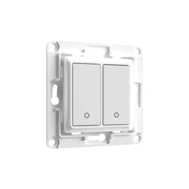 Shelly Wall Switch 2 Wandtaster 2-fach weiß