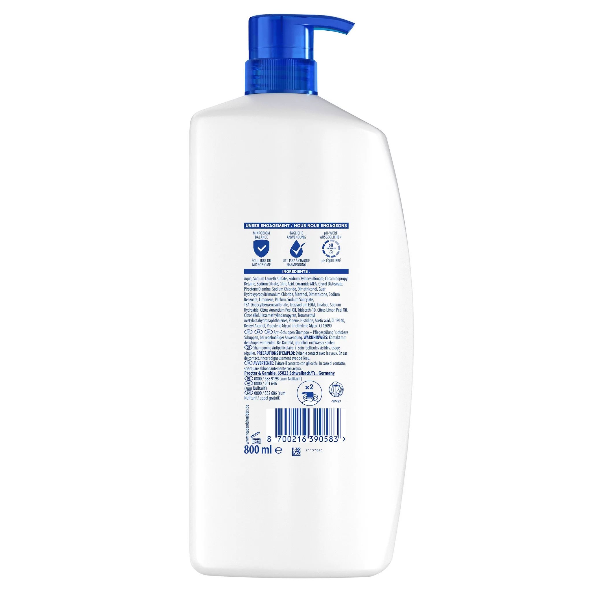 Head & Shoulders Anti-Schuppen Shampoo 2in1 citrus fresh