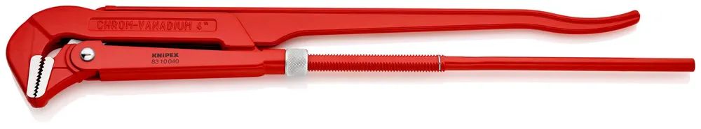 KNIPEX Rohrzange 90° rot pulverbeschichtet 750 mm