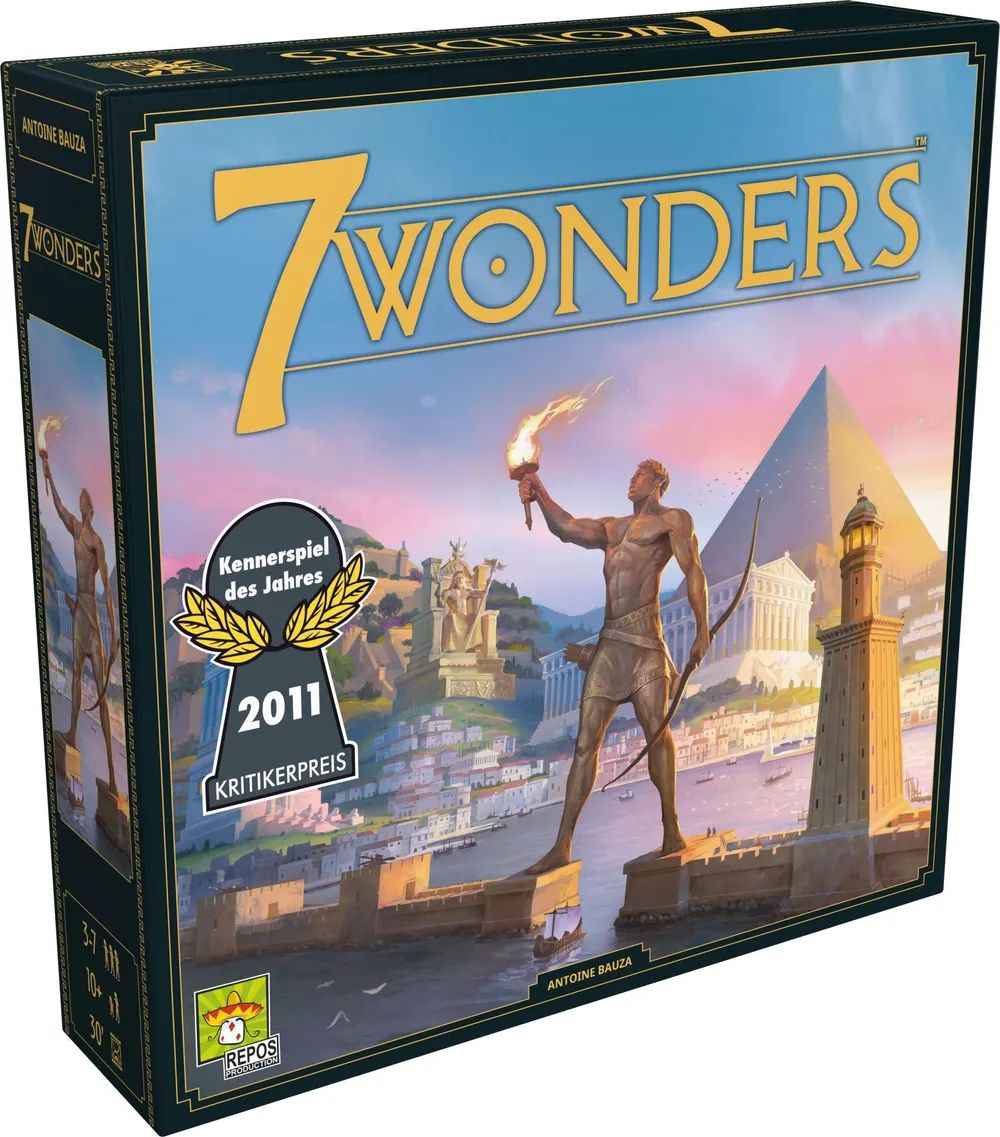 Asmodee RPOD0022 7 Wonders neues Design