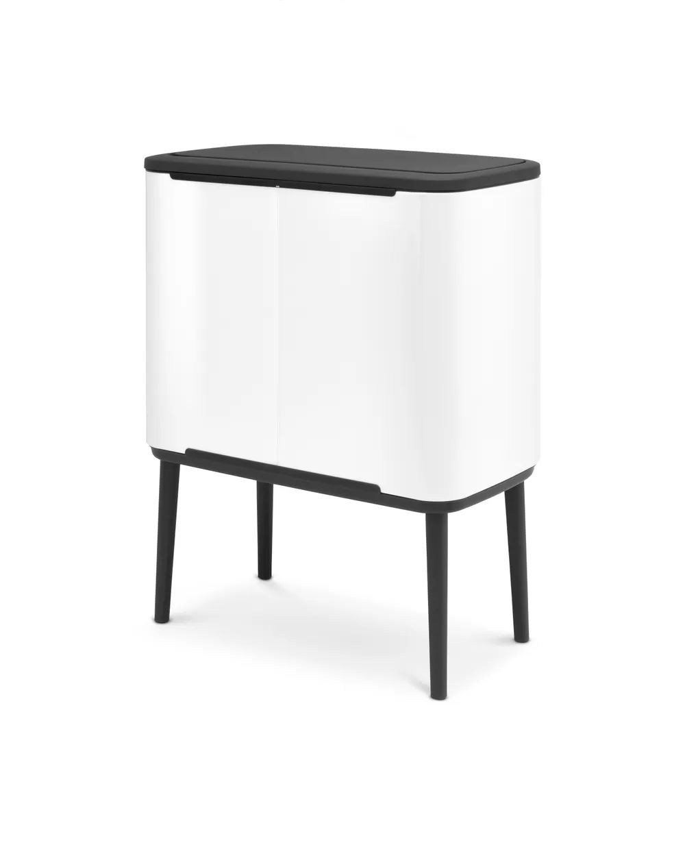 Brabantia Bo Touch Bin, 3 x 11 L - White