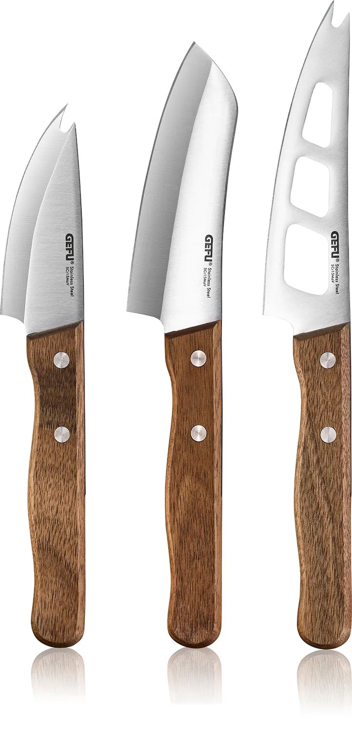 GEFU Käsemesser-Set CAVINA, 3-teilig